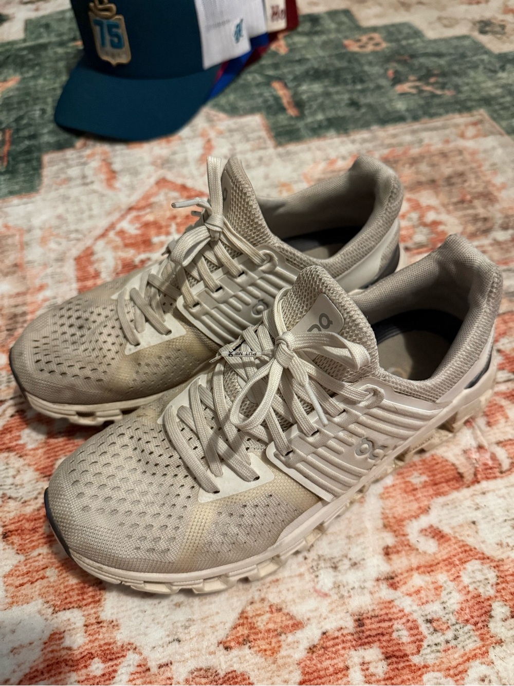 On Running Women's Cloud Shoes in Beige